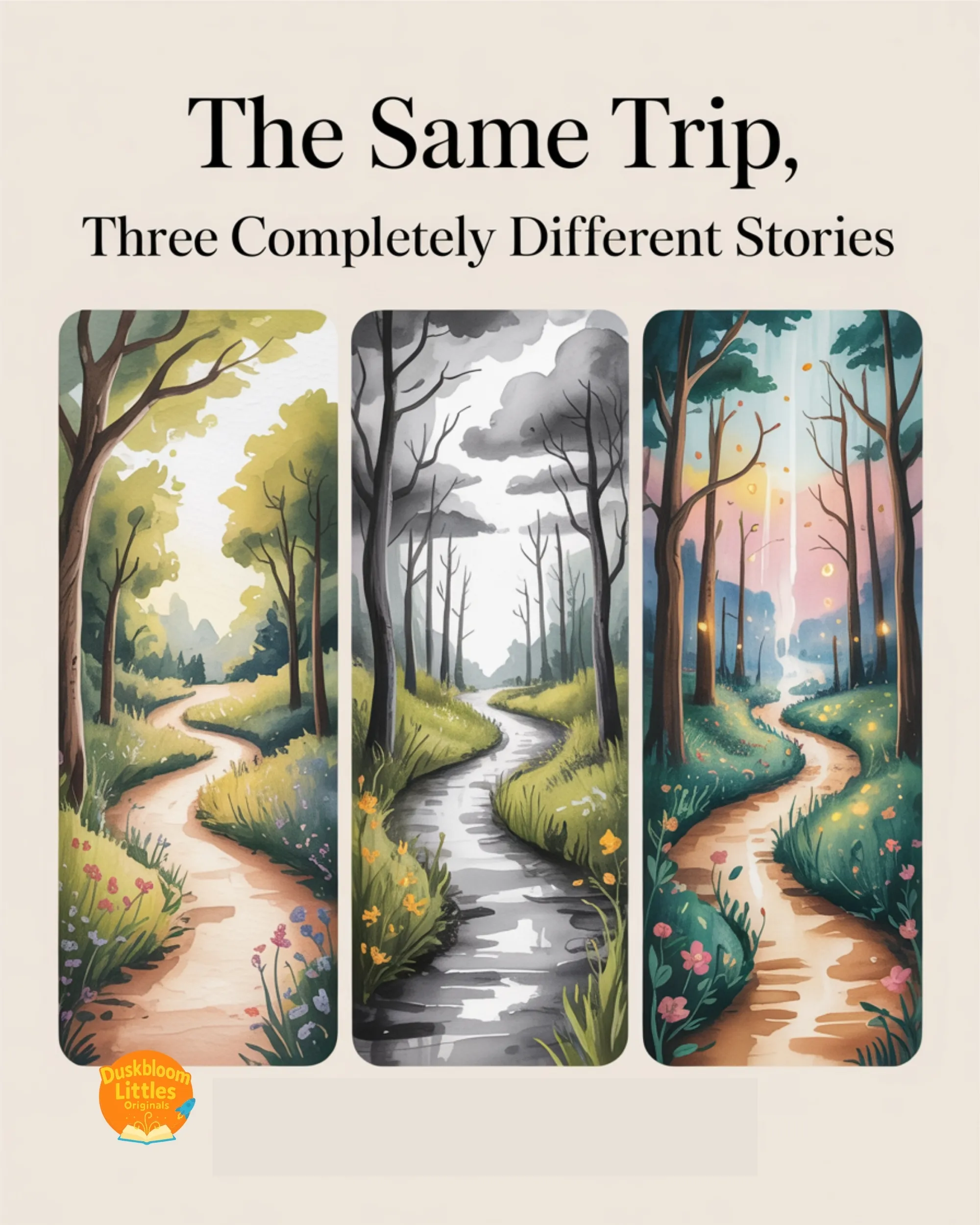 The Same Trip, Three Completely Different Stories